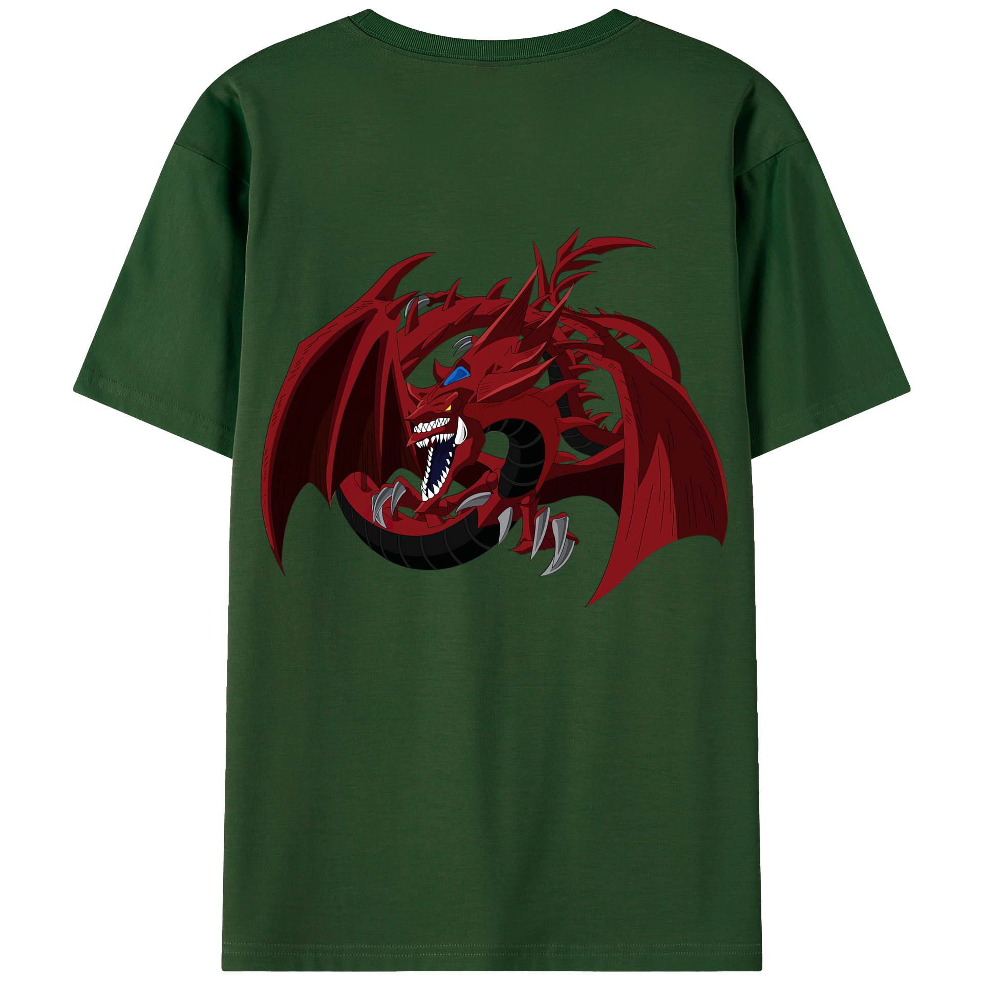 （画像用） 遊☆戯☆王 Yu-Gi-Oh! 綿100％半袖Tシャツ（背面プリント）